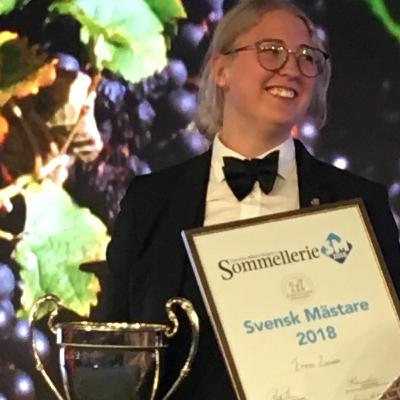 SM-segrare i sommellerie: Emma Ziemann SM-segrare i sommellerie: Emma Ziemann