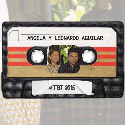 #TBT ÁNGELA Y LEONARDO AGUILAR 2015: Desde que nacimos hemos estado detrás del escenario
