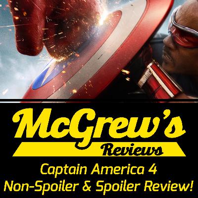 CAPTAIN AMERICA: BRAVE NEW WORLD NON-SPOILER & SPOILER REVIEW - McGrews Reviews