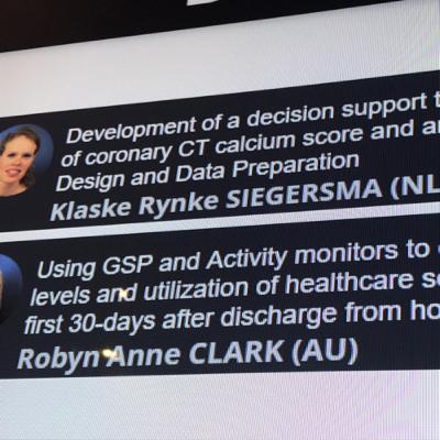 Robyn Anna Clark discussing with Tiny Jaarsma about her talk at #ESCDigital Robyn Anna Clark discussing with Tiny Jaarsma about her talk at #ESCDigital