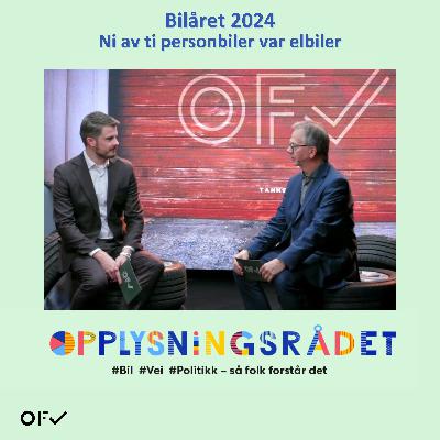 Bilåret 2024. Da ni av ti personbiler var elbiler Bilåret 2024. Da ni av ti personbiler var elbiler