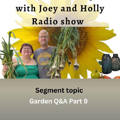 Episode 1530: Seg 3 of S10E6 Gardening Q & A Part 9 - The Gardening with Joey and Holly Radio Show