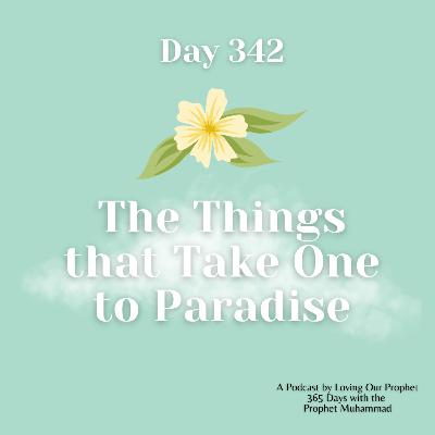 Day 342 - The Things that take one to Paradise