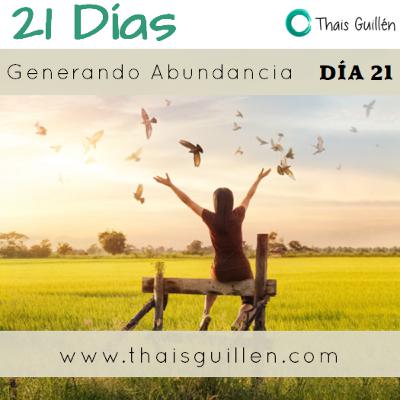 Reto 21 días: Día 21 Generando abundancia