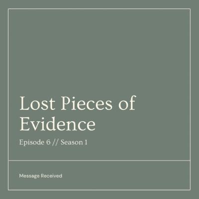 Lost Pieces of Evidence // Season 1: Episode 6