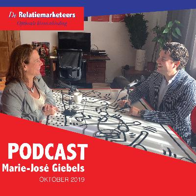 Salescoach Marie-José Giebels in De Relatiemarketing podcast met Hans Breuker