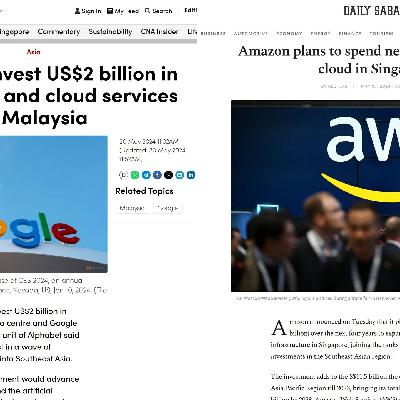 Google and Amazon set to invest Usd 11 billion in Malaysia and Singapore, none in Philippines