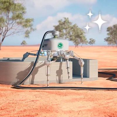 Charlotte, um robô aranha para construções rápidas