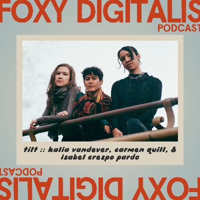 tilt - a new trio of Kalia Vandever, Isabel Crespo Pardo, & Carmen Quill - stop in to chat about their debut album, something we once knew, and how this magic came to be! tilt - a new trio of Kalia Vandever, Isabel Crespo Pardo, & Carmen Quill - stop in to chat about their debut album, something we once knew, and how this magic came to be!