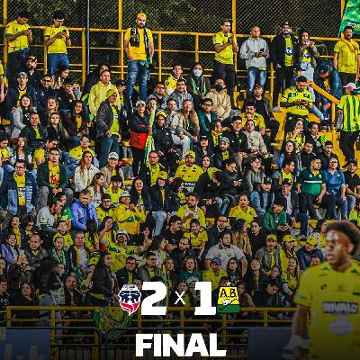 Corazón leopardo. Derrota desabrida en Bogotá con Fortaleza, 1-2.