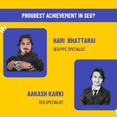 What Is Your Proudest Achievement In SEO? What Is Your Proudest Achievement In SEO?