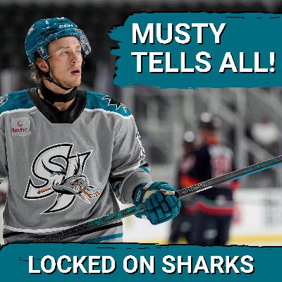 San Jose Sharks Prospect Quentin Musty SHARES Behind-the-Scenes CHANGES and GOALS San Jose Sharks Prospect Quentin Musty SHARES Behind-the-Scenes CHANGES and GOALS