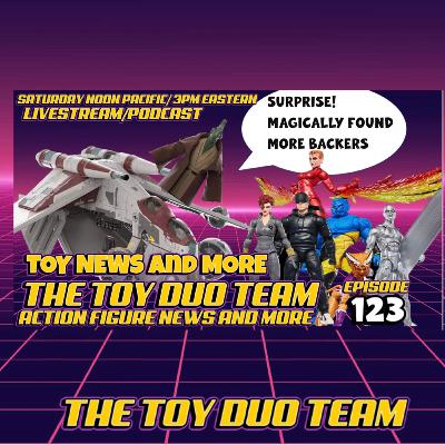 Magic HasLab Backers! The Toy Duo Team E123: Action Figure TV Movie news! Marvel Star Wars DC GIJOE Magic HasLab Backers! The Toy Duo Team E123: Action Figure TV Movie news! Marvel Star Wars DC GIJOE