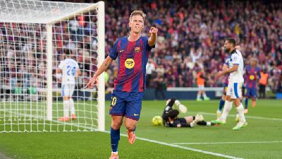 LaLiga EA Sports | FC Barcelona 2-1 Deportivo Alavés: gol de Dani Olmo