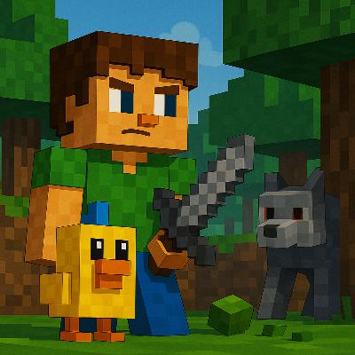 Chapter 26 – The Iron Sword (Bedtime Story for Kids) | Karlik’s Minecraft Stories