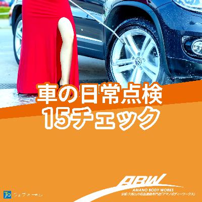 車を守るマイカー点検 15項目を一緒にヤろう#232