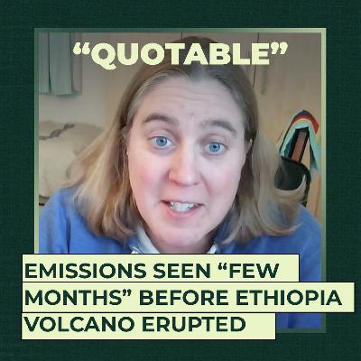 Emissions seen “few months” before Ethiopia volcano erupted