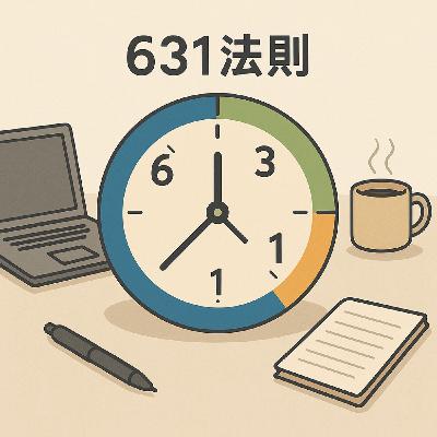EP401[ "工作效率高的人，都用631法則"]