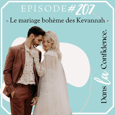 Le mariage bohème des Kevannah