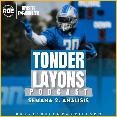 Tonder Layons Detroit Lions Podcast en Español - Análisis Semana 02 Tonder Layons Detroit Lions Podcast en Español - Análisis Semana 02
