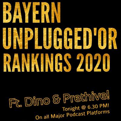 UnPluggeD'Or Rankings 2020 ft. Dino & Prethive