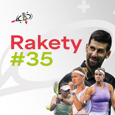 RAKETY #35 | Krejčíková se zranila, Muchová a Bouzková v osmifinále. Na scénu se vrací Djoković