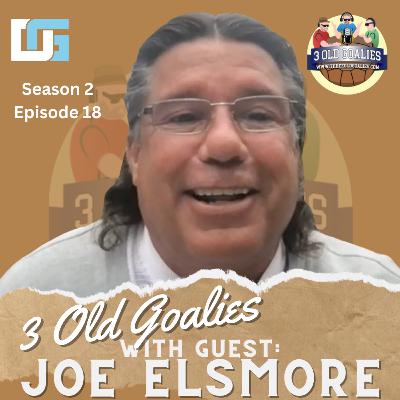 Season 2 Episode 18: Joe Elsmore joins the 3 Old Goalies Season 2 Episode 18: Joe Elsmore joins the 3 Old Goalies