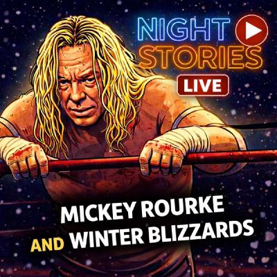 🔴Mickey Rourke, TV Crushes & Winter Blizzards | Night Stories LIVE