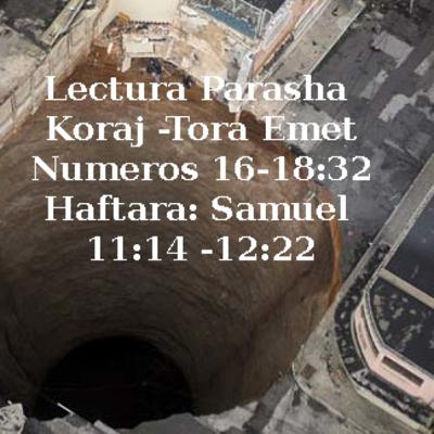 Lectura Parasha Koraj -Tora Emet 2023
