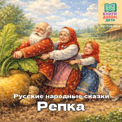 Репка. Русская народная сказка для самых маленьких. Книги даром для детей Репка. Русская народная сказка для самых маленьких. Книги даром для детей