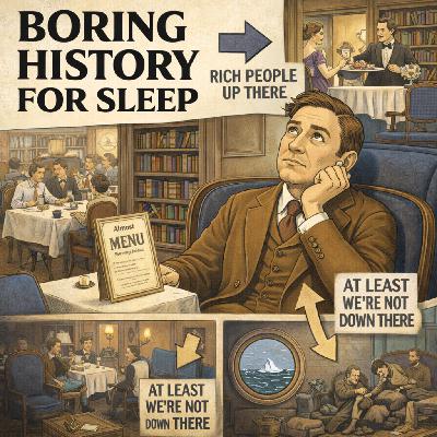 A Day in Titanic’s Second Class 🚢🕰️ | Boring History For Sleep