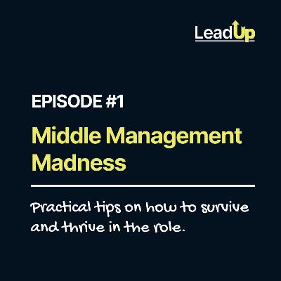 Middle Management Madness: Practical Tips on How to Survive and Thrive in the Role
