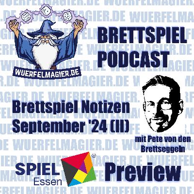 Brettspiel Notizen September '24 (II) (WM023)