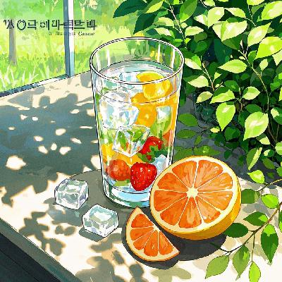 一杯饮品，尽享自然的清凉体验