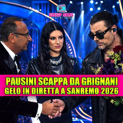 Grignani e Pausini, gelo a Sanremo 2026: la battuta del cantante in diretta durante la serata cover Grignani e Pausini, gelo a Sanremo 2026: la battuta del cantante in diretta durante la serata cover