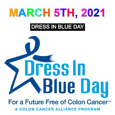March 5th, 2021: Dress In Blue Day! March 5th, 2021: Dress In Blue Day!