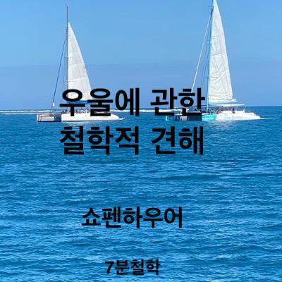 7분철학, 쇼펜하우어, 우울힐링