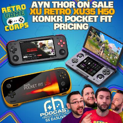 AYN Thor Orders, Konkr Pocket Fit & Game Bub ft. RetroGameCorps ​