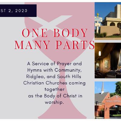 One Body Many Parts Full Worship: August 2, 2020