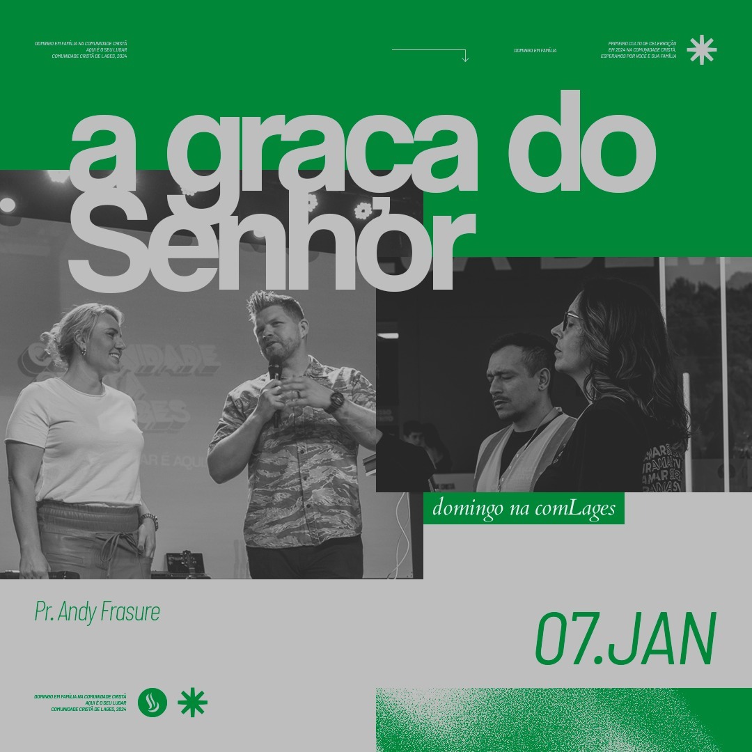 A graça do Senhor | Pr. Andy Frasure A graça do Senhor | Pr. Andy Frasure