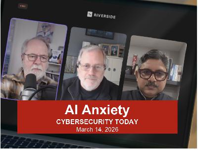 AI Anxiety: Cybersecurity Today with Special Guest Krish Banerjee, Managing Director (Partner) & Canada Lead - Data & AI - Accenture