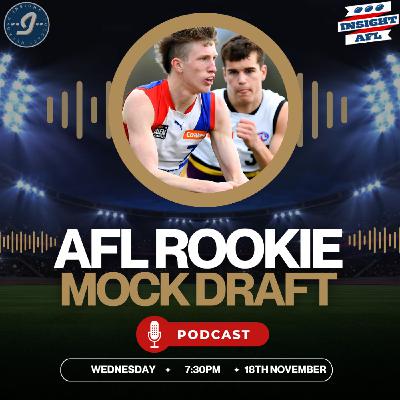 Insight AFL 2025 | Mock Draft | Which Rookies Land Where? Insight AFL 2025 | Mock Draft | Which Rookies Land Where?