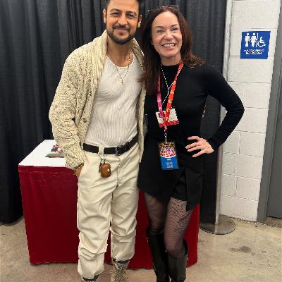 Nikki with the Halmark Star, Tyler Hynes at the Indiana State Fairgrounds Nikki with the Halmark Star, Tyler Hynes at the Indiana State Fairgrounds