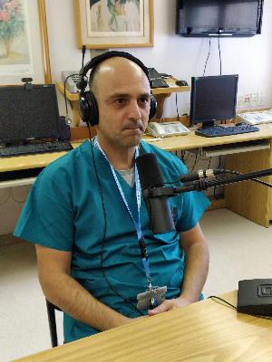 ד"ר איתי פרץ, מנתח בכיר במחלקת אורטופדיה בהדסה הר הצופים