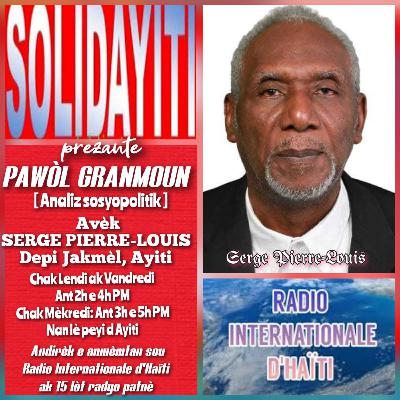 Pawòl Granmoun avèk Serge Pierre-Louis andirèk depi Jakmèl, Ayiti - Mèkredi 8 Oktòb 2025