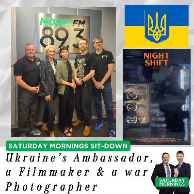 Saturday Mornings: Four Years of War, One Night of Truth: Ukraine’s Ambassador, a Filmmaker & a Pulitzer Photographer on the War in Ukraine