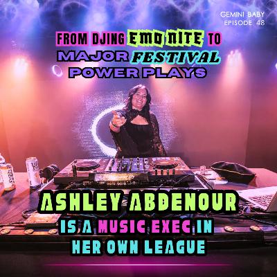 From DJing Emo Nite to Major Festival Power Plays: Ashley Abdenour is a Music Exec in Her Own League