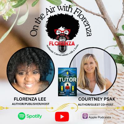 Courtney Psak Co-hosts On the Air with Florenza