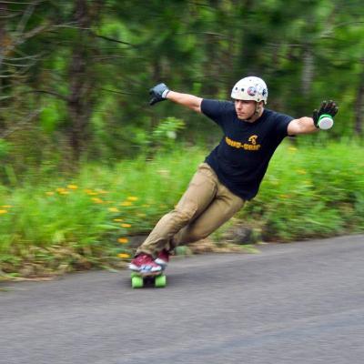 Brazucas do downhill speed no Mundial de Skate.
