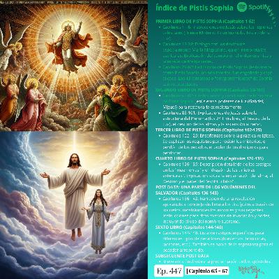 #447 LA PISTIS SOPHIA #Día16 | Capítulo 65 - 67